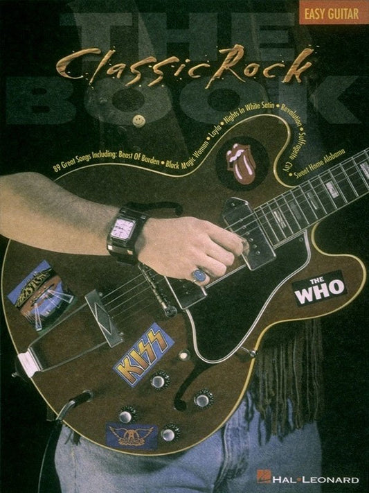 Classic Rock: The Book — Easy Guitar (Hal Leonard)