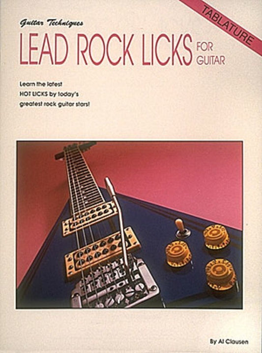 Lead Rock Licks For Guitar Guitar