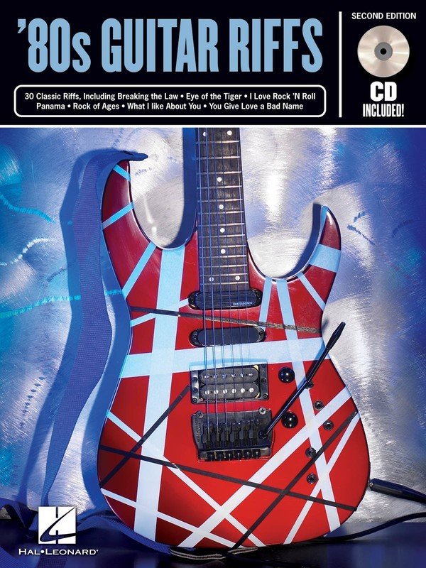 Riff Notes: 80s Guitar Riffs, 2nd Edition — Guitar TAB, Book & CD (Hal Leonard)