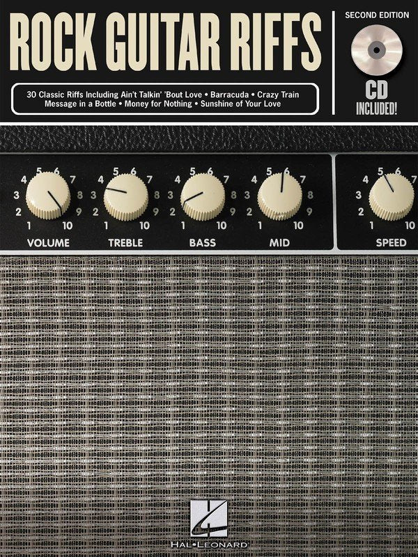 Riff Notes: Rock Guitar Riffs, 2nd Edition — Book & CD (Hal Leonard)