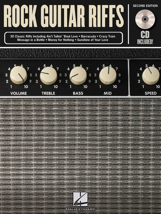Riff Notes: Rock Guitar Riffs, 2nd Edition — Book & CD (Hal Leonard)