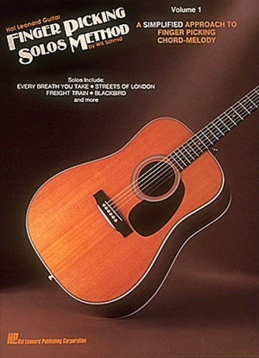 Guitar Fingerpicking Solos Book 1 — Hal Leonard Stylistic Method (Hal Leonard)