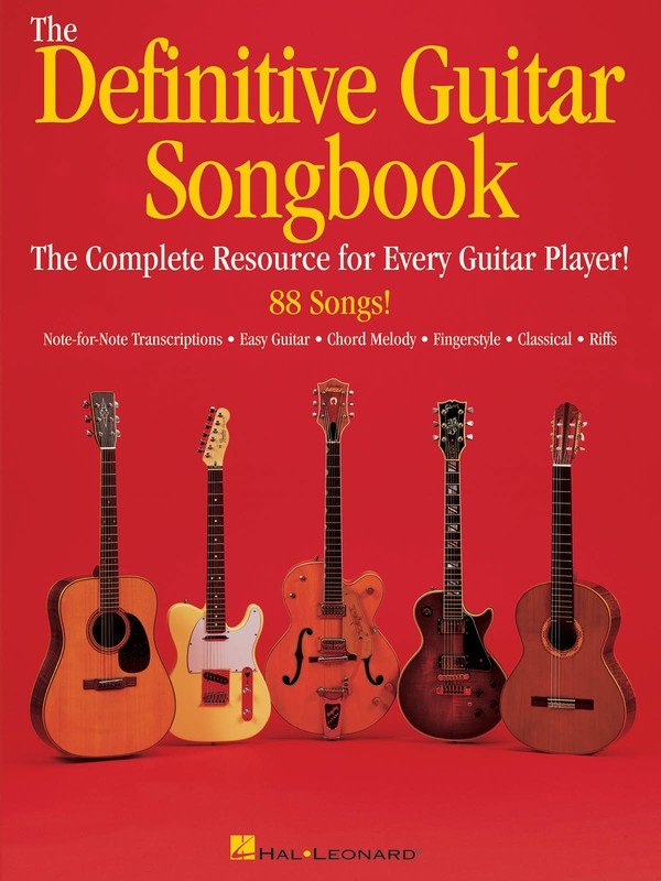 The Definitive Guitar Songbook — Guitar TAB (Hal Leonard)