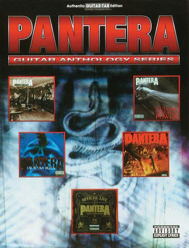 Pantera Guitar Anthology Guitar TAB (Softcover Book)