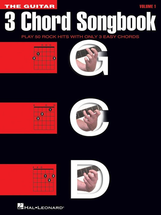 Guitar 3-Chord Songbook — Melody, Lyrics & Chords (Hal Leonard)