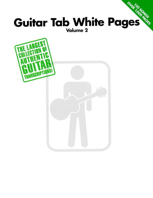 Guitar TAB White Pages, Vol. 2 (Hal Leonard)