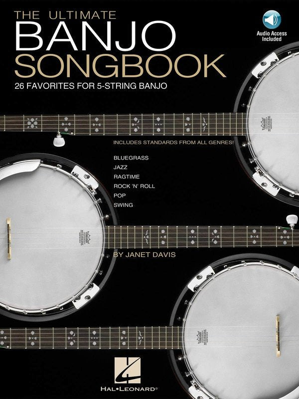 Ultimate Banjo Songbook — Banjo TAB Book/Online Audio (Hal Leonard)