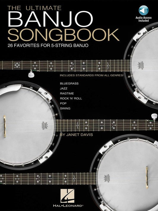 Ultimate Banjo Songbook — Banjo TAB Book/Online Audio (Hal Leonard)