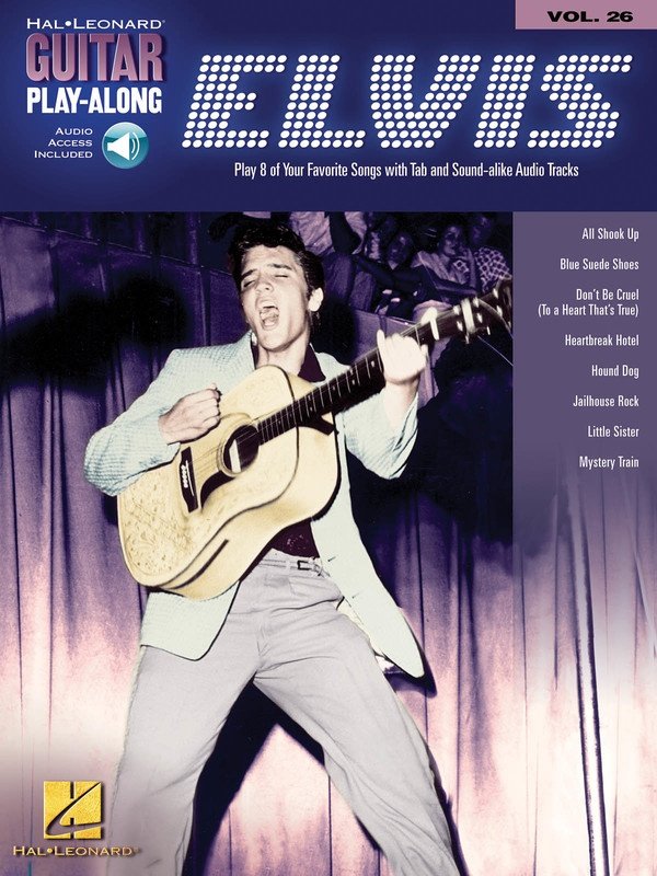Guitar Play-Along Vol. 26: Elvis — TAB Book/Online Audio (Hal Leonard)