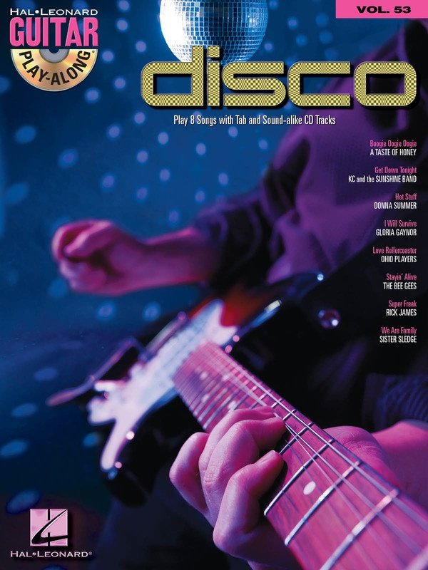 Guitar Play-Along Vol. 53: Disco Guitar — TAB Book/CD (Hal Leonard)