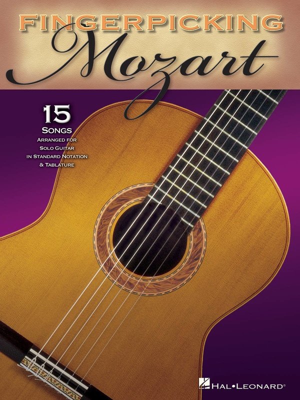 Fingerpicking Mozart — 15 Songs for Solo Guitar TAB (Hal Leonard)