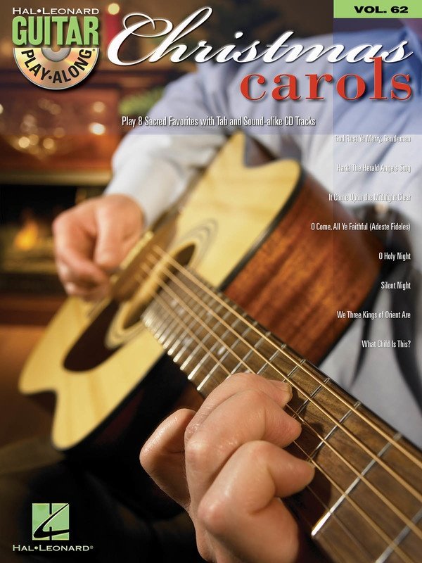 Guitar Play-Along Vol. 62: Christmas Carols — TAB Book/CD (Hal Leonard)