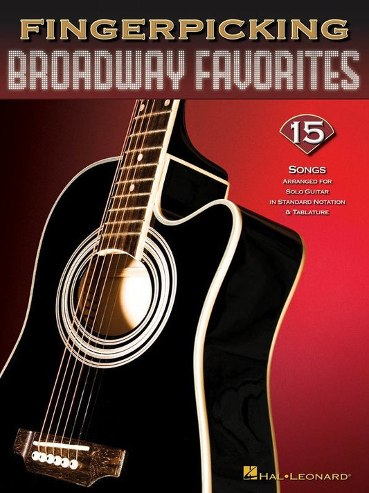 Fingerpicking Broadway Favorites — Solo Guitar TAB (Hal Leonard)
