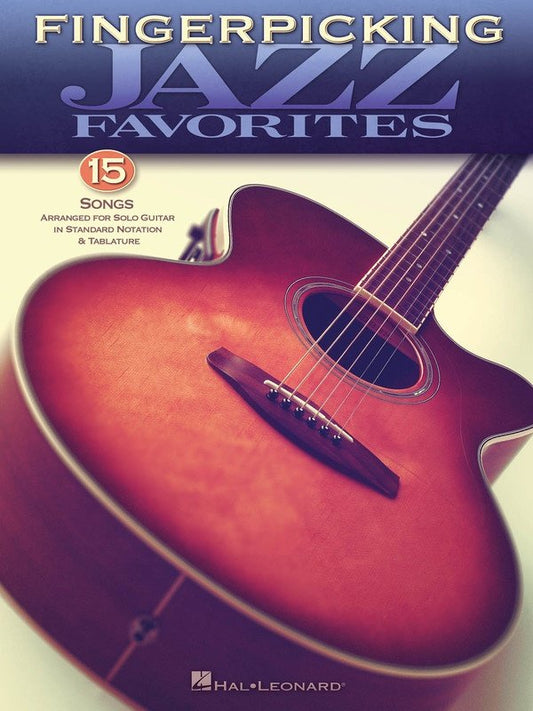 Fingerpicking Jazz Favorites — Solo Guitar TAB (Hal Leonard)