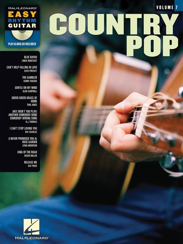 Easy Rhythm Guitar Vol. 7: Country Pop — Guitar TAB Book/CD (Hal Leonard)