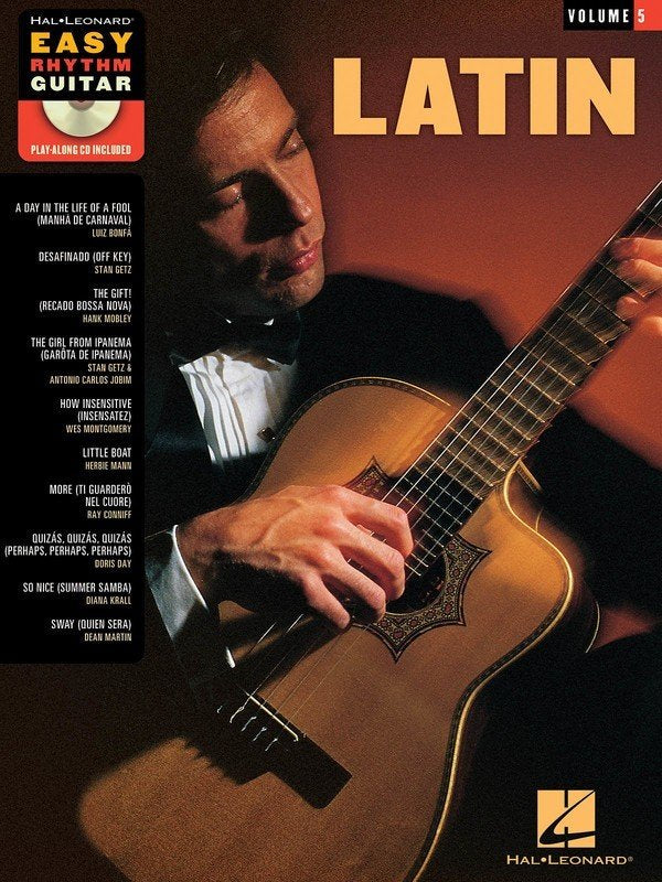 Easy Rhythm Guitar Vol. 5: Latin — Guitar TAB Book/CD (Hal Leonard)
