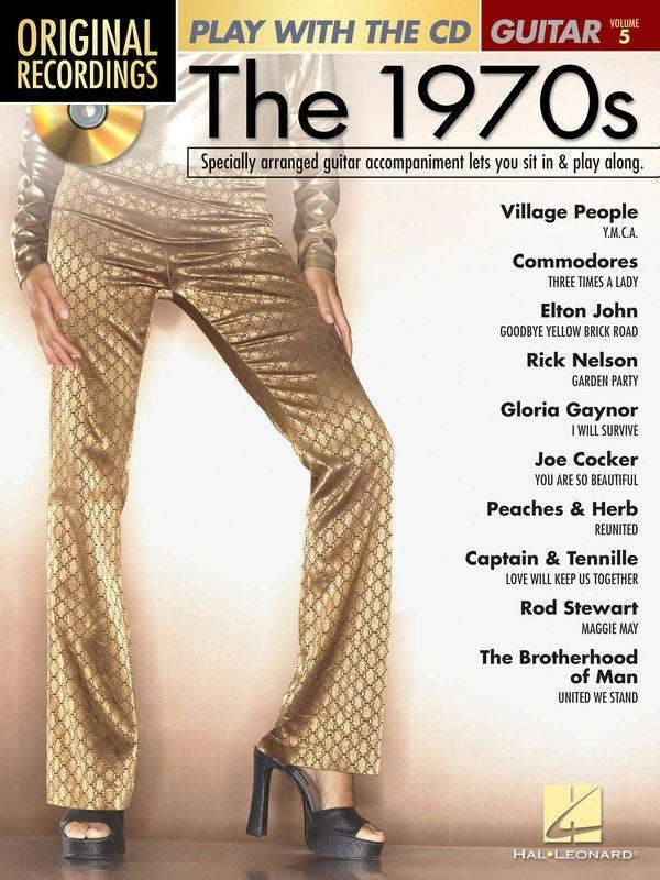Play With the CD Vol. 5: The 1970s — Guitar TAB (Hal Leonard)