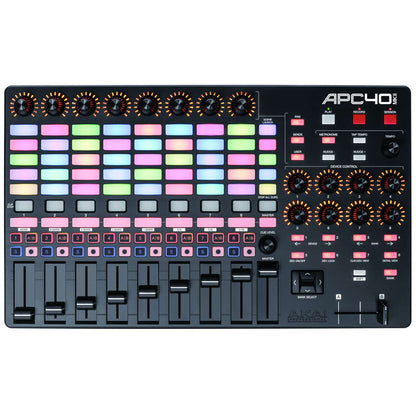 Akai Professional APC40 MKII Ableton Live Controller with RGB Grid and Music Production Suite