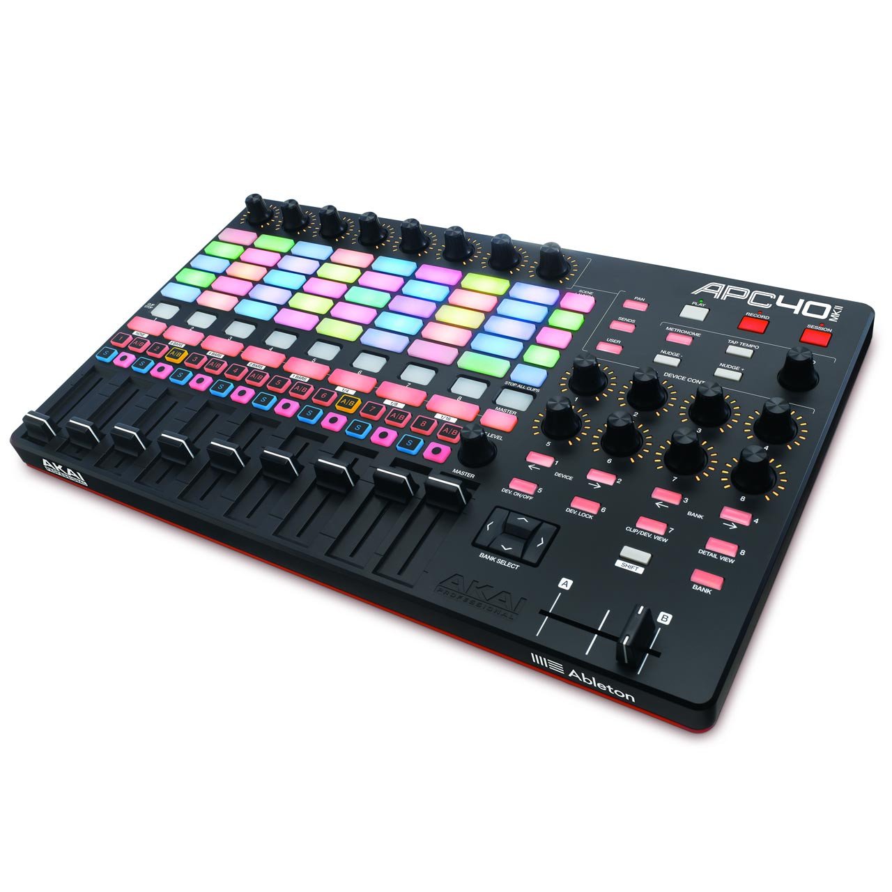 Akai Professional APC40 MKII Ableton Live Controller with RGB Grid and Music Production Suite — view 2