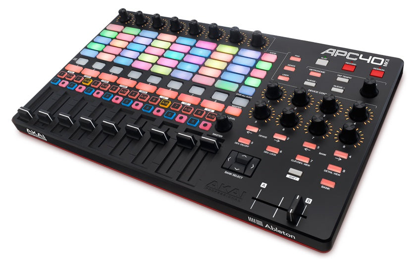 Akai Professional APC40 MKII Ableton Live Controller with RGB Grid and Music Production Suite — view 4