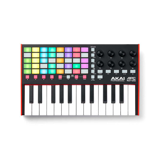 Akai Professional APC Key 25 MKII MIDI Keyboard Controller with 8x5 Pad Grid and 25 Keys