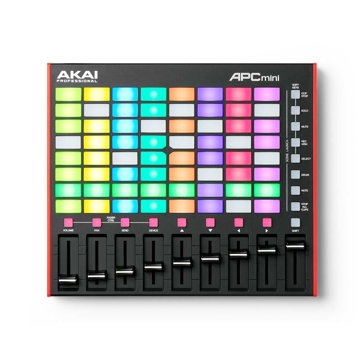 Akai Professional APC Mini MK2 Controller with 64 RGB Pads and 9 Faders for Ableton Live