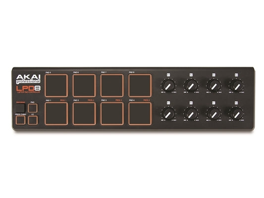 Akai Professional : LPD8: 8 Pad Portable Controller