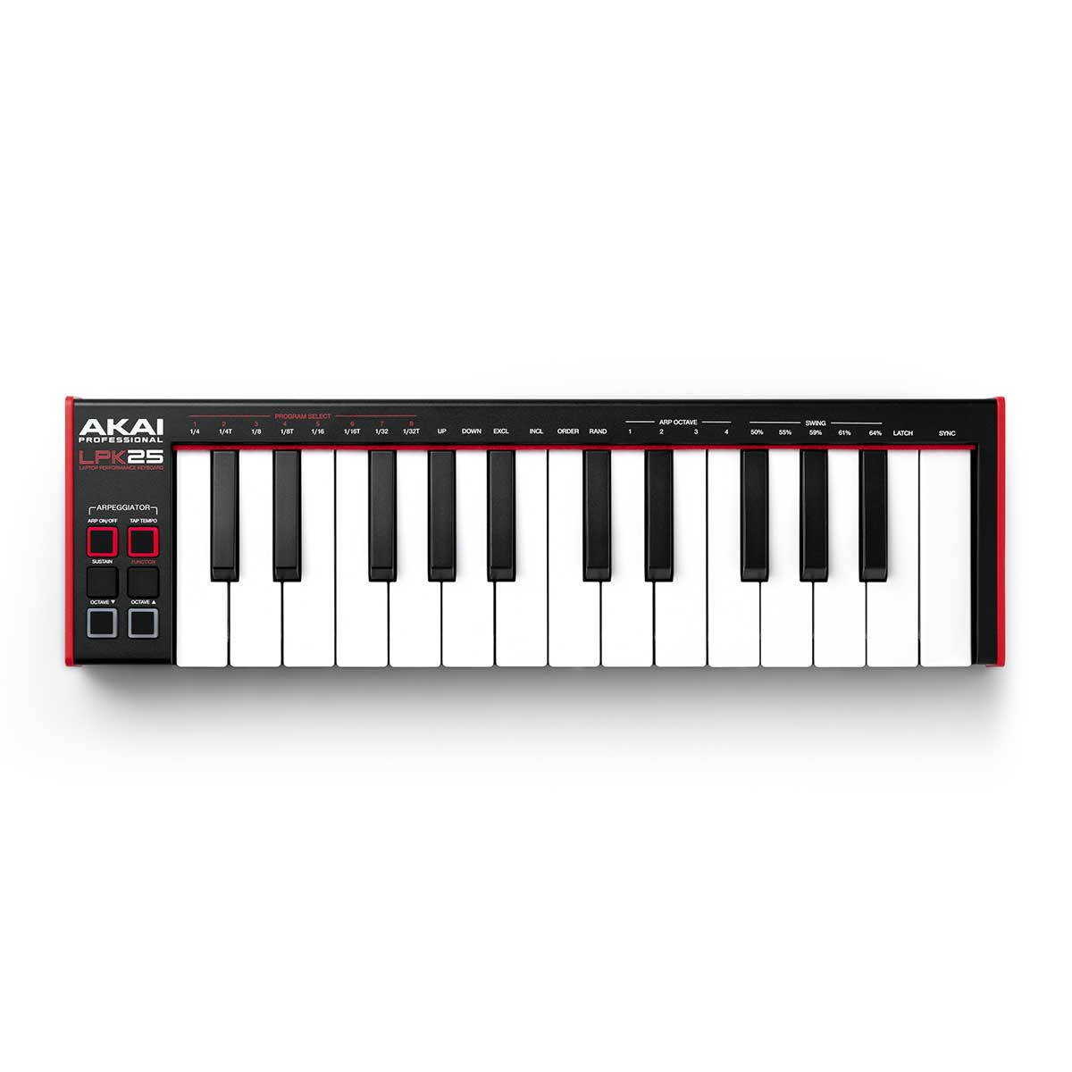 Akai Professional LPK25 MK2 25-Key Portable MIDI Controller with Arpeggiator and Built-In Clock