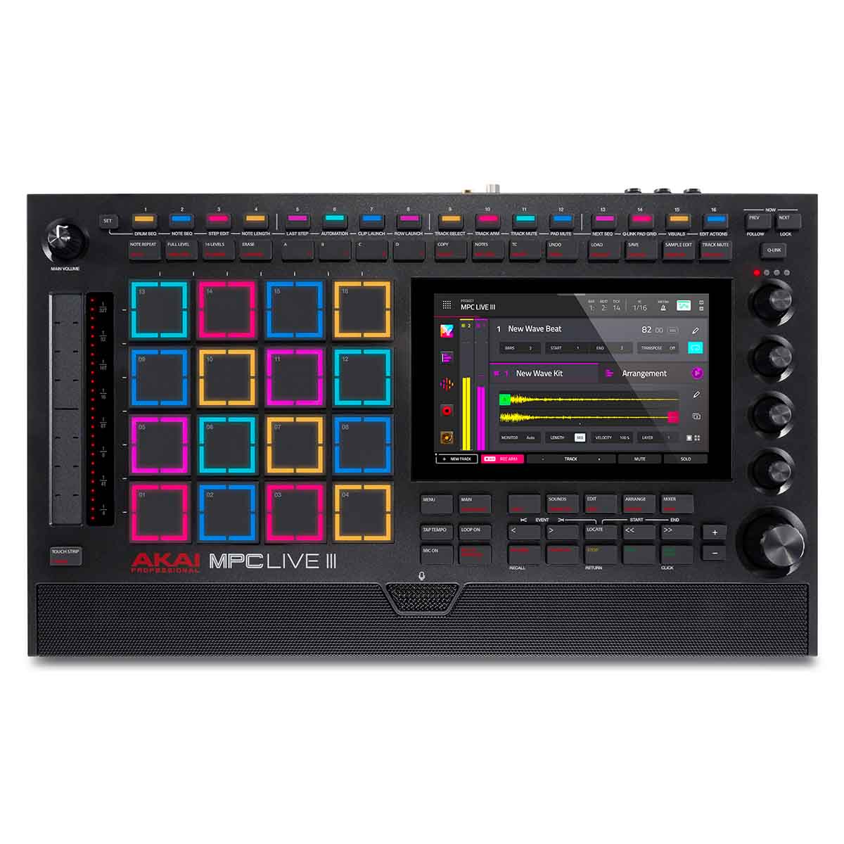 Akai Professional MPC Live 3 Portable Standalone Music Production Center with Speakers and Built-in Microphone — view 5