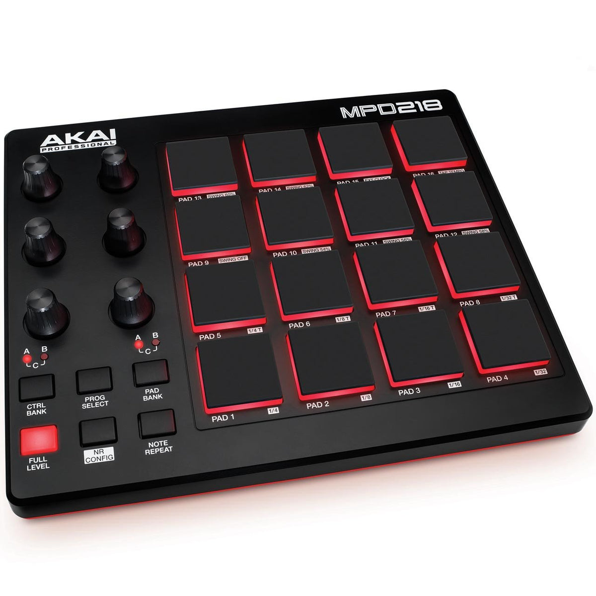 Akai Professional MPD218 16 Pad MIDI Controller with Backlit MPC Pads and USB Connectivity — view 3