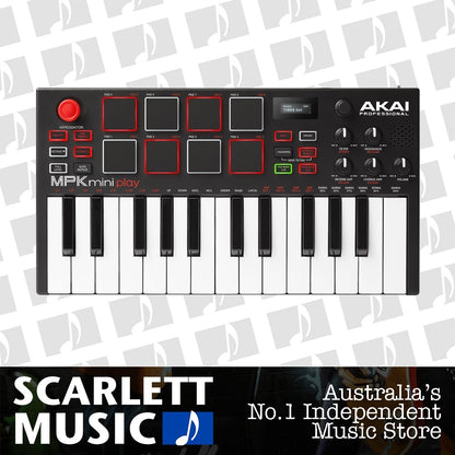 Akai MPK Mini Play 25 Note Controller Keyboard w' In Built Sounds — view 2