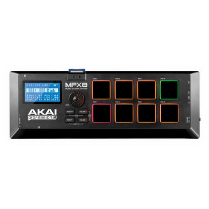 Akai Professional MPX8 8-Pad SD Sample Pad Controller with USB and MIDI Outputs