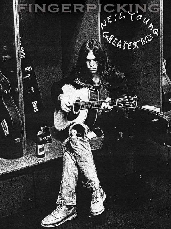 Fingerpicking Neil Young Greatest Hits Guitar Tab (Hal Leonard)