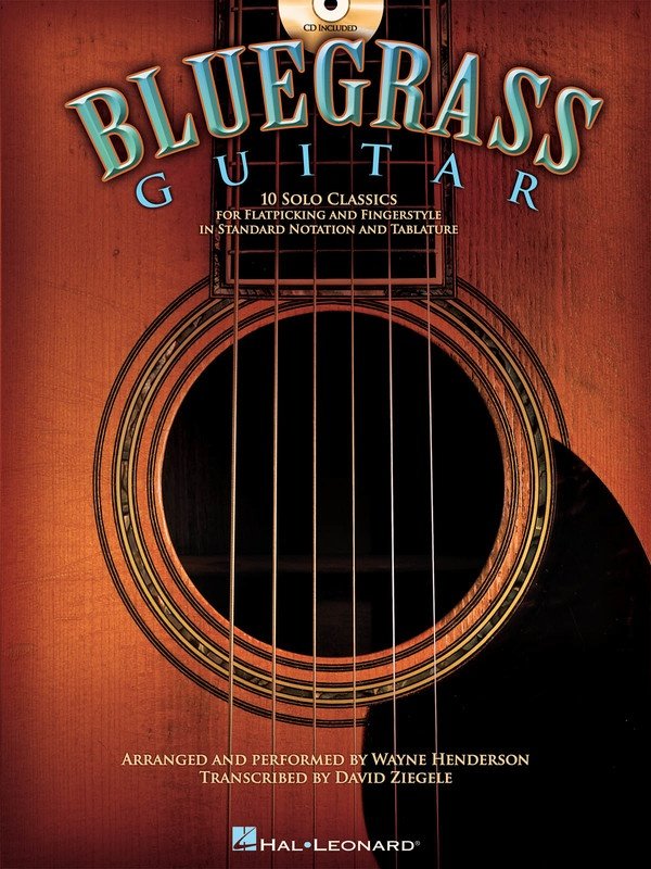 Bluegrass Guitar — Notation & TAB Book/CD (Hal Leonard)