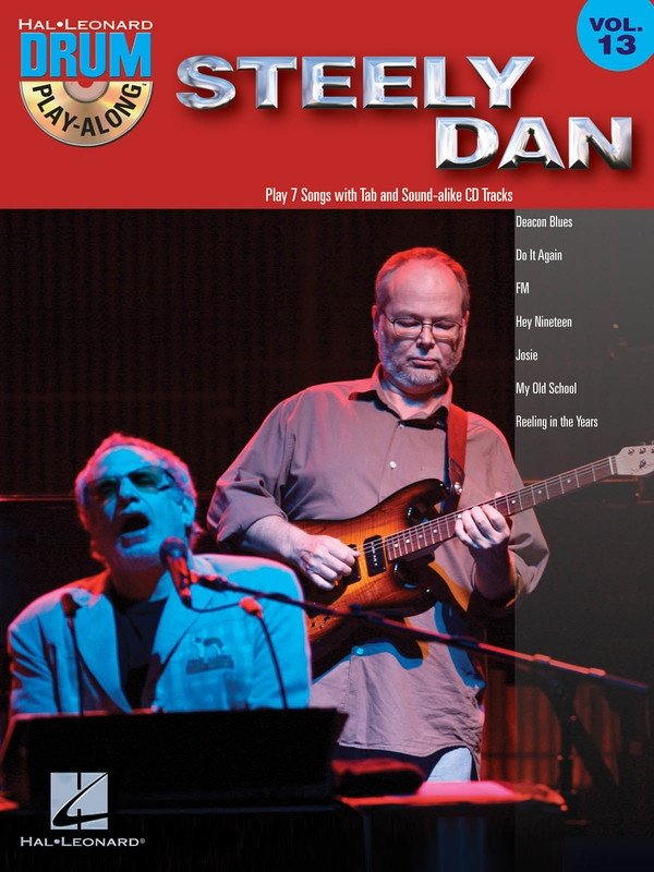 Steely Dan Drum Play Along Bk/Cd V13 (Hal Leonard)