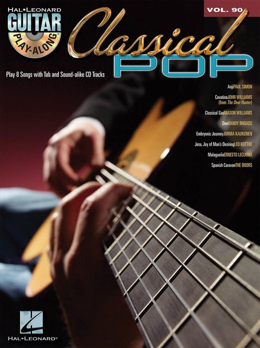 Classical Pop Guitar Play Along Bk/Cd V90 (Hal Leonard)