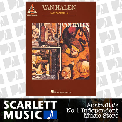 Fair Warning Guitar TAB (Softcover Book) — view 2