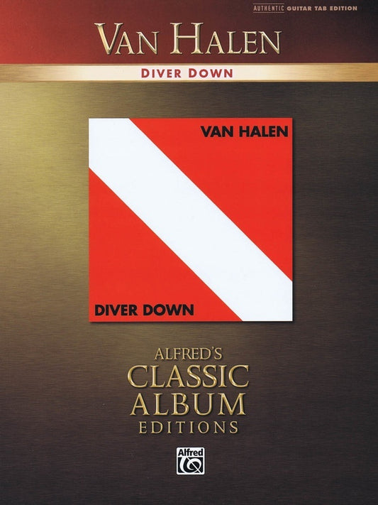 Diver Down Guitar TAB (Softcover Book)