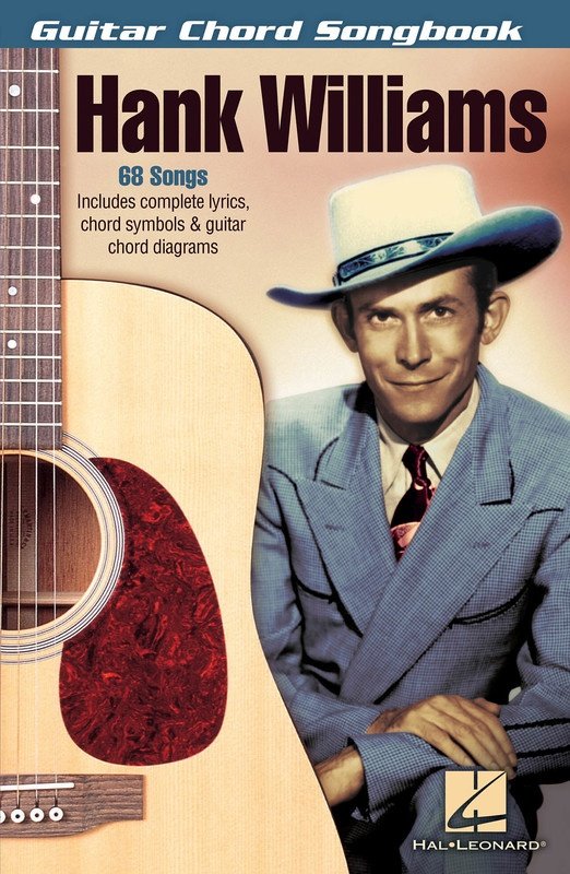 Hank Williams Guitar Chord Songbook — Melody, Lyrics & Chords (Hal Leonard)