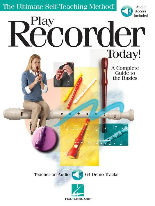 Play Recorder Today — Book/Online Audio (Hal Leonard Play Today Instructional Series)