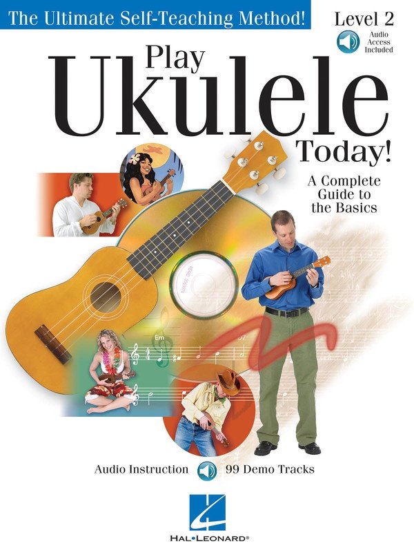 Play Ukulele Today Level 2 — Ukulele TAB, Book/Online Audio (Hal Leonard)