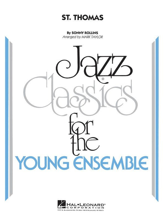 St. Thomas — Jazz Ensemble Grade 3 Score & Parts (Hal Leonard Young Jazz Classics)