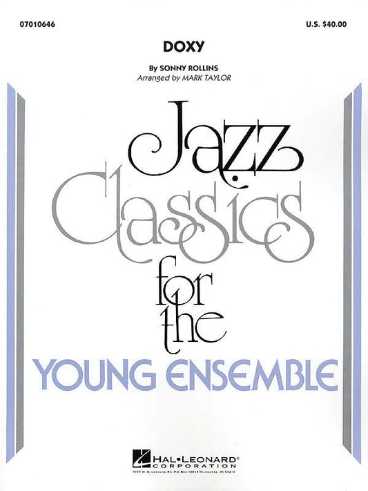 Doxy — Jazz Ensemble Grade 3 Score & Parts (Hal Leonard Young Jazz Classics)