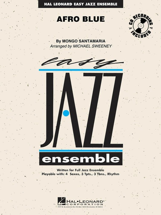 Afro Blue — Jazz Ensemble Grade 2 Score & Parts (Hal Leonard Easy Jazz Ensemble Series)
