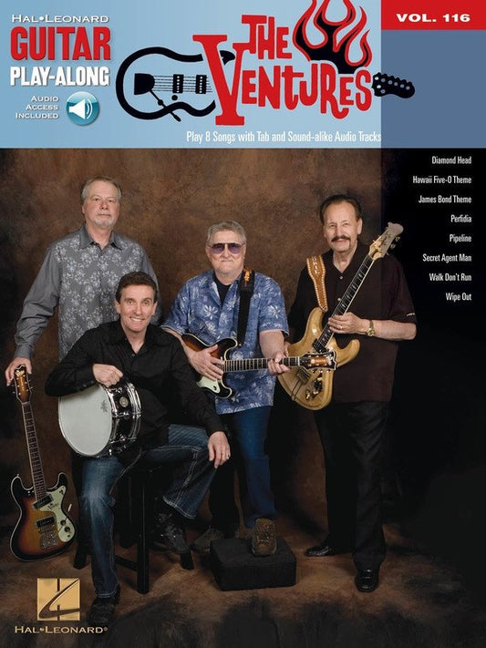 The Ventures — Guitar Play-Along Vol. 116, Book/Online Audio (Hal Leonard)
