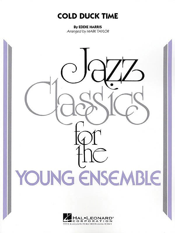 Cold Duck Time — Jazz Ensemble Grade 3 Score & Parts (Hal Leonard Young Jazz Classics)