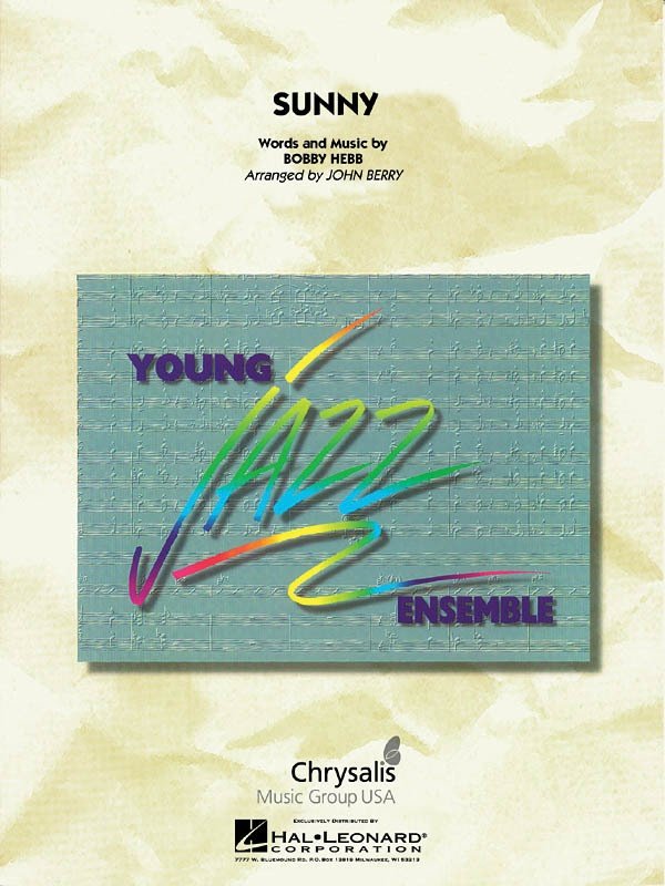 Sunny — Jazz Ensemble Grade 3 Score & Parts (Hal Leonard Young Jazz Ensemble)