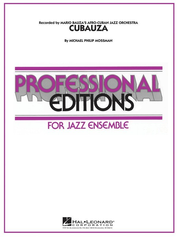 Cubauza — Jazz Ensemble Grade 5 (Hal Leonard Professional Editions Jazz Ensemble)