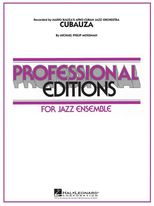 Cubauza — Jazz Ensemble Grade 5 (Hal Leonard Professional Editions Jazz Ensemble)