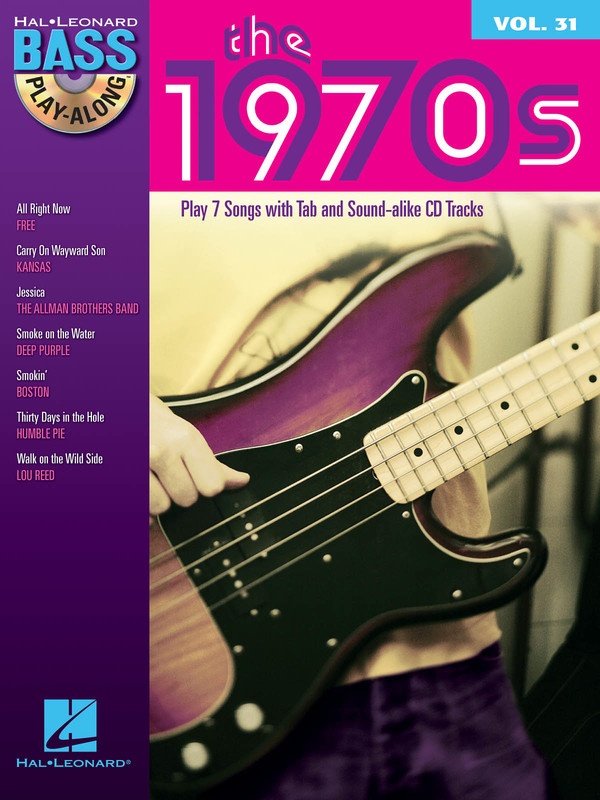 1970s — Bass Play-Along Vol. 31, Book/Online Audio (Hal Leonard)